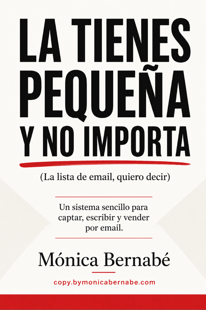 La tienes pequeña y no importa - portada del libro